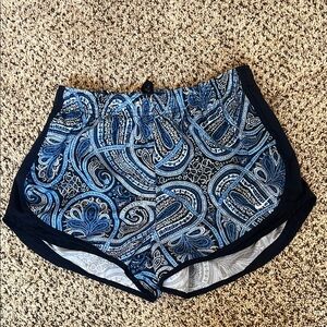 EUC Nike Blue bandana print tempo shorts . Size Large